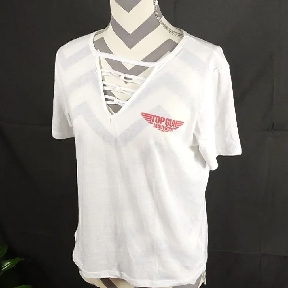 Top Gun Maverick White Tee